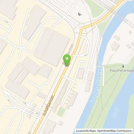 Standortübersicht der Tankstelle Betriebshoftankstelle (Automatentankstelle) in 81371 München