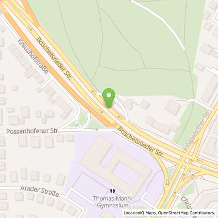 Standortübersicht der Erdgas (CNG) Tankstelle: Agip Tankstelle in 81379, München

