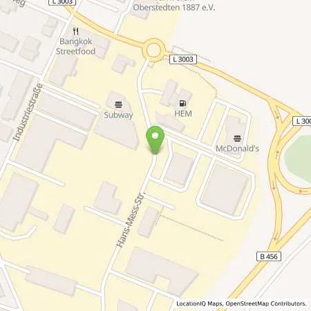 Standortübersicht der Tankstelle HEM Tankstelle in 61440 Oberursel