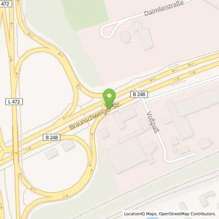 Standortübersicht der Tankstelle Aral Station in 38259 Salzgitter