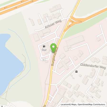 Standortübersicht der Erdgas (CNG) Tankstelle: Star Tankstelle in 23758, Oldenburg in Holstein
