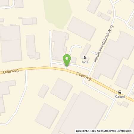 Standortübersicht der Erdgas (CNG) Tankstelle: Avia Station in 59494, Soest
