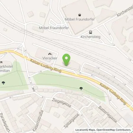 Standortübersicht der Tankstelle Freie Tankstelle (Automatentankstelle) in 92224 Amberg