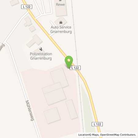 Standortübersicht der Erdgas (CNG) Tankstelle: Raiffeisen Tankstelle in 27442, Gnarrenburg
