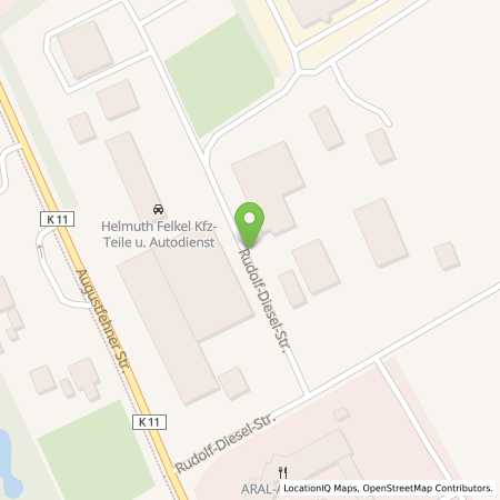 Standortübersicht der Erdgas (CNG) Tankstelle: Aral Autohof in 26670, Uplengen-Jübberde

