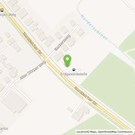 Standortübersicht der Tankstelle Freie Tankstelle (Automatentankstelle) in 26506 Norden