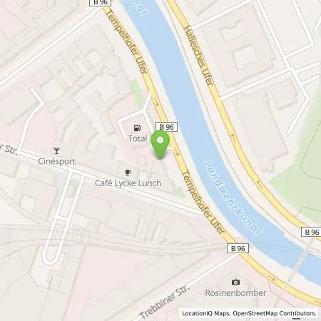 Standortübersicht der Tankstelle Total Station in 12435 Berlin