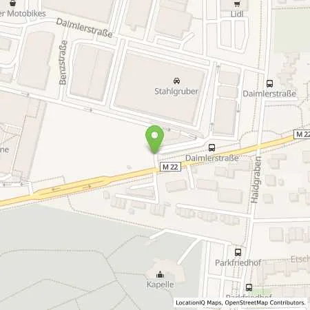 Standortübersicht der Tankstelle Bavaria Petrol Tankstelle in 85521 Ottobrunn