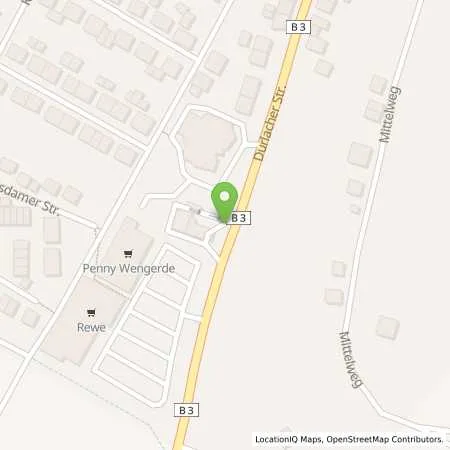 Standortübersicht der Tankstelle Shell Station in 76356 Weingarten