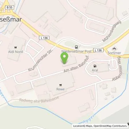 Standortübersicht der Tankstelle Aral Bellersheim GmbH in 51645 Gummersbach