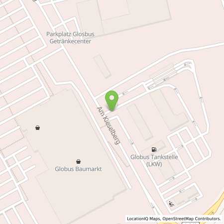 Standortübersicht der Erdgas (CNG) Tankstelle: Globus Tankstelle in 55457, Gensingen
