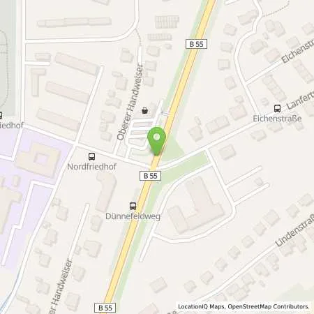 Standortübersicht der Tankstelle Raiffeisen Tankstelle in 59872 Meschede