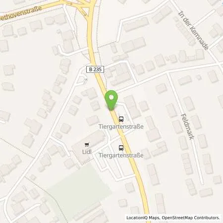 Standortübersicht der Tankstelle Aral Tankstelle in 44575 Castrop-Rauxel