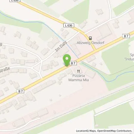 Standortübersicht der Tankstelle Aral Station in 34431 Marsberg