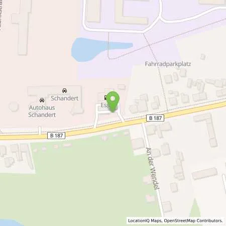 Standortübersicht der Tankstelle Esso Station in 06886 Lutherstadt Wittenberg