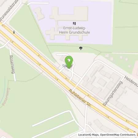 Standortübersicht der Erdgas (CNG) Tankstelle: Sprint Tankstelle in 13597, Berlin