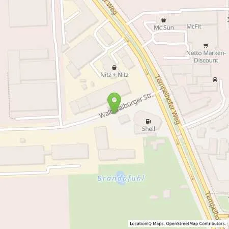 Standortübersicht der Tankstelle H2 MOBILITY in 12347 Berlin