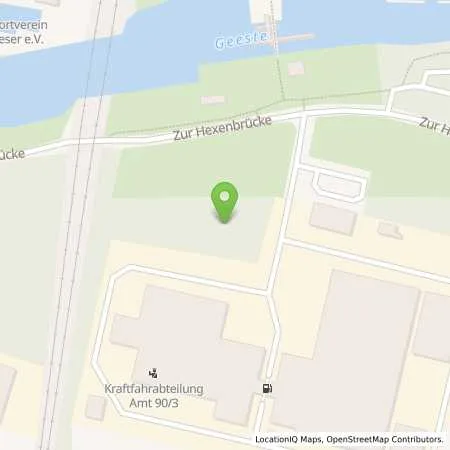 Standortübersicht der Tankstelle Bremerhaven - HY.City in 27570 Bremerhaven