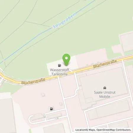 Standortübersicht der Tankstelle H2 MOBILITY in 06122 Halle