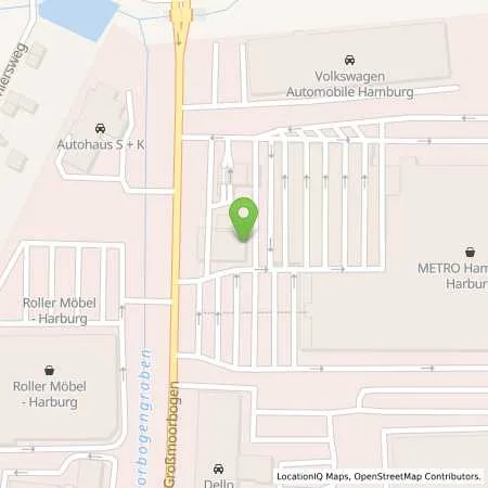 Standortübersicht der Tankstelle H2 MOBILITY in 21079 Hamburg