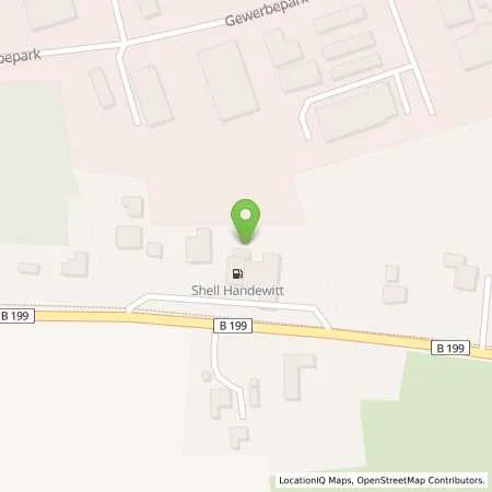 Standortübersicht der Tankstelle H2 MOBILITY in 24983 Flensburg