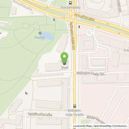 Standortübersicht der Tankstelle H2 MOBILITY in 80639 München