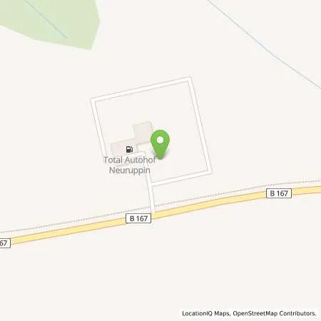 Standortübersicht der Tankstelle H2 MOBILITY in 16816 Neuruppin