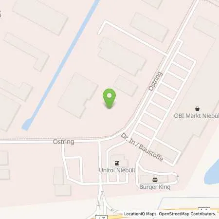 Standortübersicht der Tankstelle eFarming GmbH & Co. KG in 25899 Niebüll