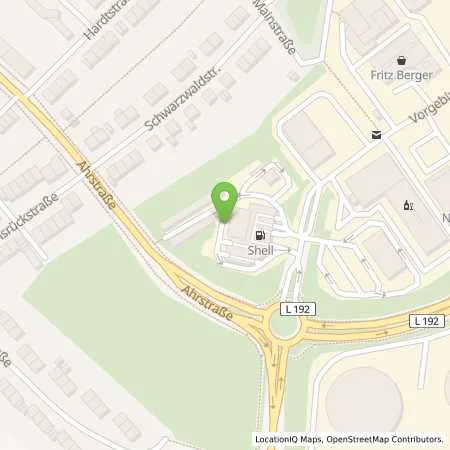 Standortübersicht der Tankstelle H2 MOBILITY in 50389 Wesseling